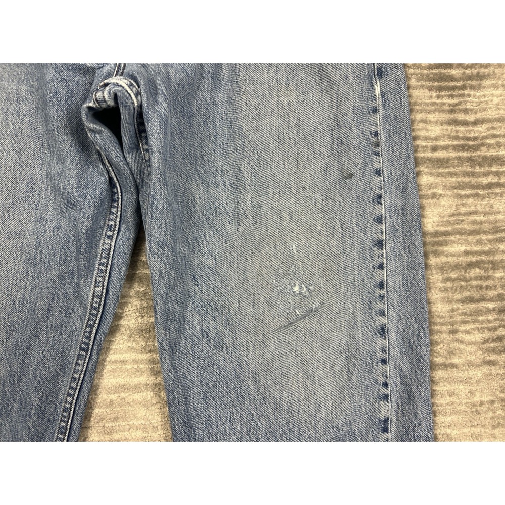 Harley‎ Davidson Jeans Mens 36x32 Blue Denim Destroyed Distressed - Picture 4 of 16